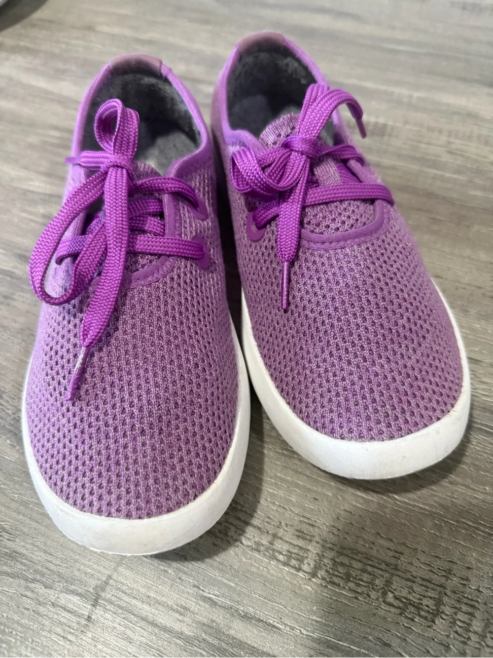 Allbirds Tree Skipper Lux Purple Knit Sneaker Shoe